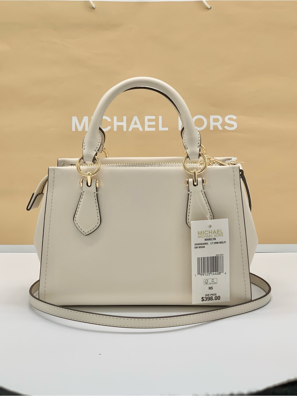 MWT Michael Kors Marilyn Small Embellished Satchel - Picture 4 of 11